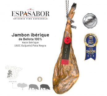 Jambon ibérique de Bellota 100% race ibérique