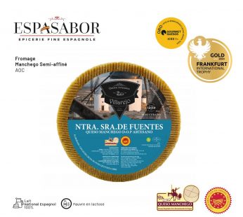 Fromage Manchego Semi-affiné (1/4)- Espagne
