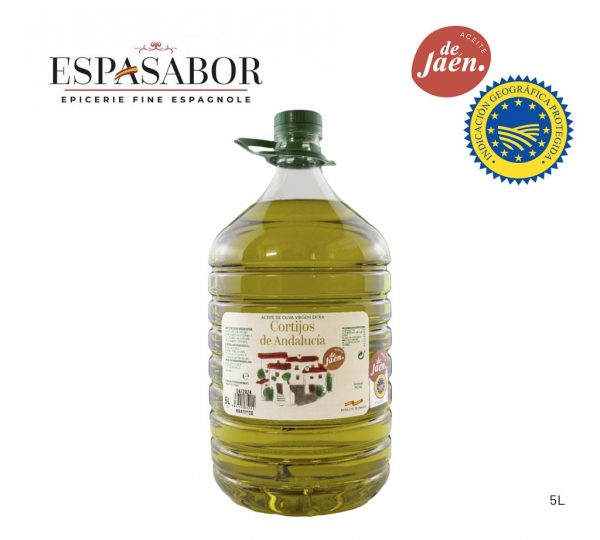 5L | CORTIJOS DE ANDALUCÍA HUILE D'OLIVE VIERGE EXTRA (Andalousie)